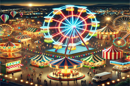 Grosse Kirmes in Westkapelle